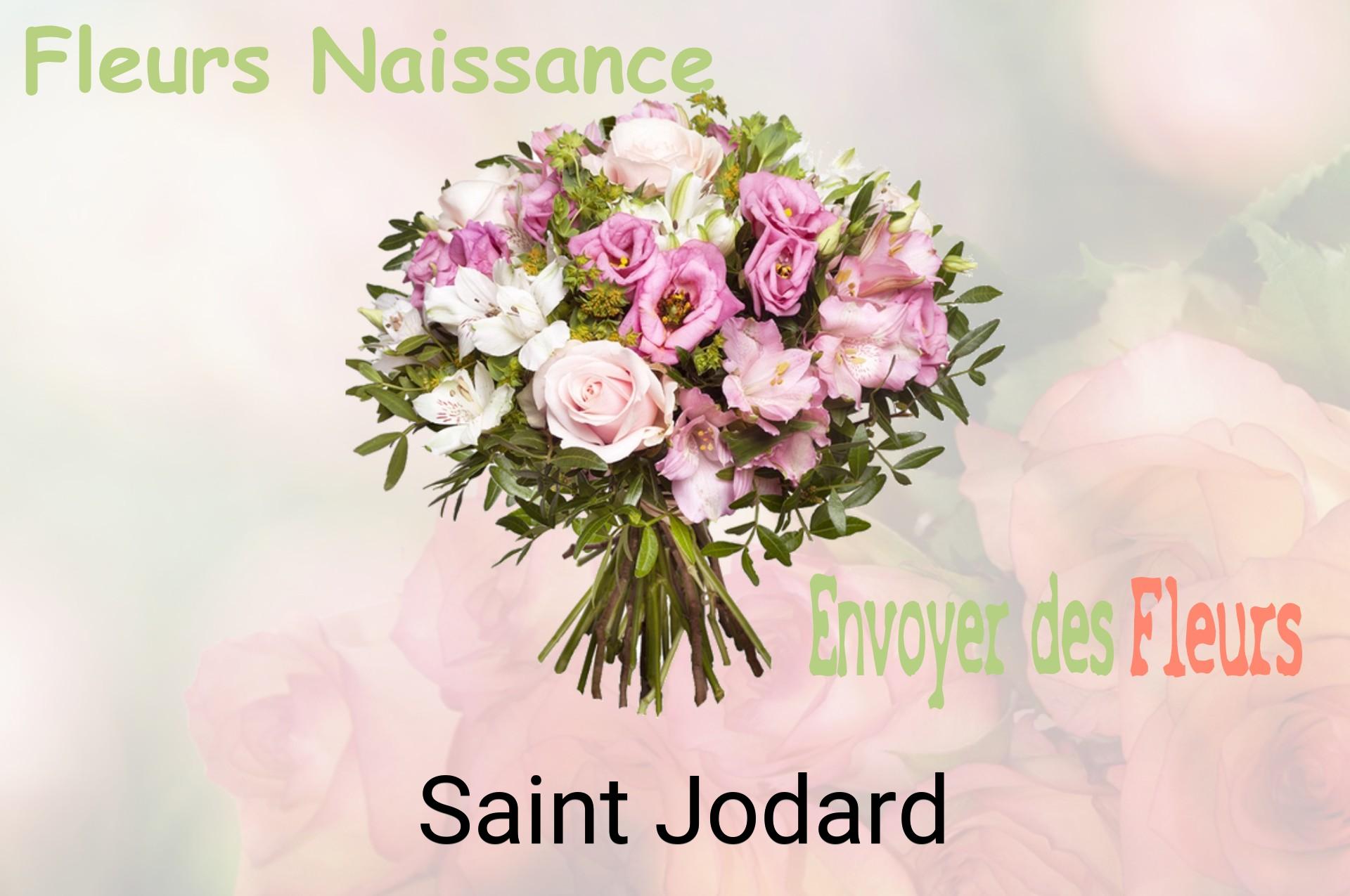 Bouquet de fleurs de naissance livré à Saint-Jodard